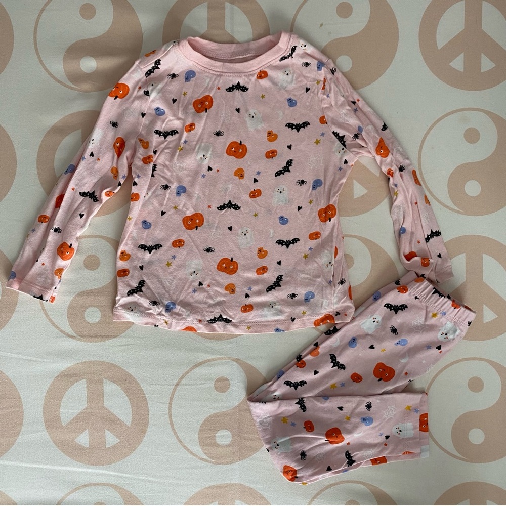 Old Navy Pink Halloween Print Set 🎃👻
